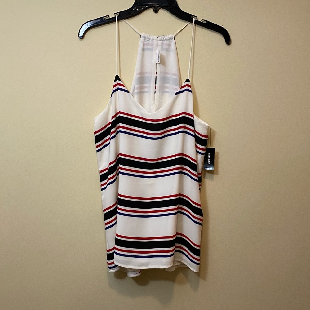Red, White, Black, and Blue Razorback Cami